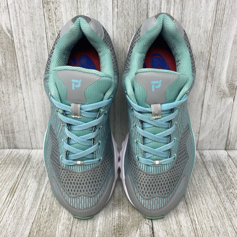 PROPET ONE Grey/Mint Women's 7.5 W(D) Walking Diabetic Stability Shoe WAA102M - Picture 3 of 10